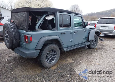 2024 Jeep Wrangler 4-Door Sport S 4X4 из США, поврежденный, VIN 1C4PJXDN3RW124591